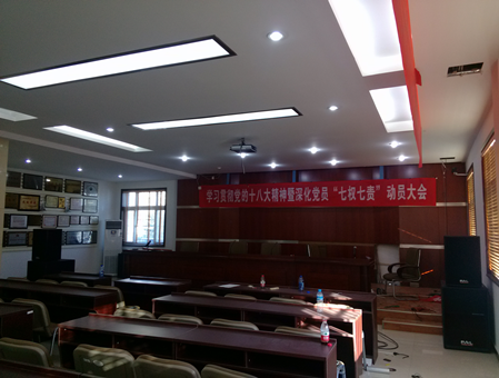 PAL为廊坊税务局打造完美扩声系统