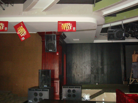 PAL声设备安装现场