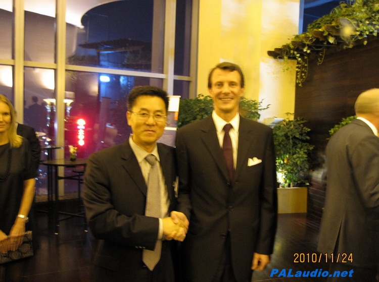 周宝宁总经理应邀参加丹麦王国皇家晚宴